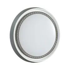 SONEX 47034; 7644/DL PALE SN 186 Светильник пластик / белый / серый LED 48Вт 4000К D425 IP43 RAHIG