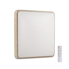 SONEX 45983; 7608/EL PALE SN 120 Светильник пластик / бежевый под дерево LED 72Вт 3000-6300K 480x480 IP43 пульт ДУ MERTO