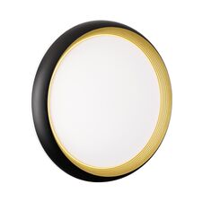 SONEX 46900; 7651/DL PALE SN 141 Светильник пластик / черный / золотой LED 48Вт 4000К D380 IP43 TOFIQ BLACK