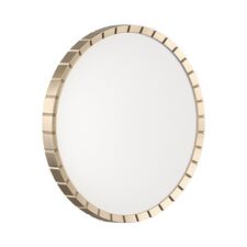 SONEX 46893; 7648/DL PALE SN 142 Светильник пластик / белый / золотой LED 48Вт 4000К D385 IP43 ATABI GOLD