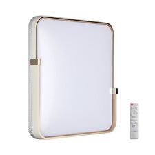 SONEX 47044; 7680/EL PALE SN 190 Светильник пластик / золотой LED 70Вт 3000-6000К 490х485 IP43 пульт ДУ OLIDI WHITE