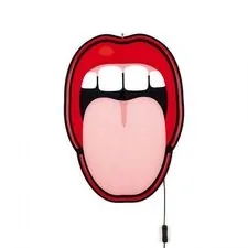Seletti 00137227; 13101 Настенный светильник Blow Tongue Led