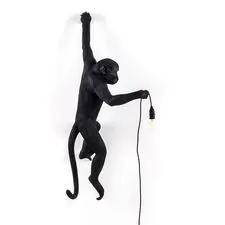 Seletti 00119887; 14921 Настенный светильник Monkey Lamp Hanging Left