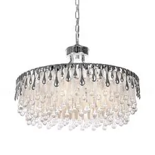 Cloyd 11303 Люстра CAPULETTI C8 диаметр - 60 см, хром