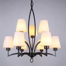 Cloyd 10029 Люстра EMPORIA C9 диаметр - 70 см, черный