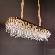 Cloyd 11256 Люстра CAPULETTI C14 ширина - 103 см, золото