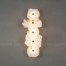 Cloyd 20270 Бра KNOSS W1 высота - 51 см, алебастр латунь