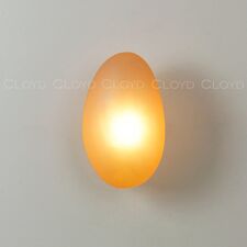Cloyd 20376 Бра GEROLL W1 ширина - 22 см, латунь янтарное стекло