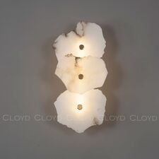 Cloyd 20269 Бра KNOSS W1 высота - 35 см, алебастр латунь