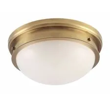 Cloyd 10229 Потолочный светильник PLAINY FM3 диаметр - 41 см, латунь