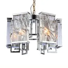 Cloyd 10528 Люстра MINERAL C6 диаметр - 55 см, хрусталь хром