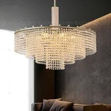 Cloyd 11535 Люстра WITTE C9 диаметр - 80 см, серебро