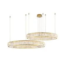 Newport S8240_033G Горизонтальная композиция из двух колец золото №15