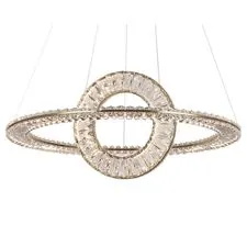 Newport S8240_036G Вертикальная композиция из двух плоских колец золото №48