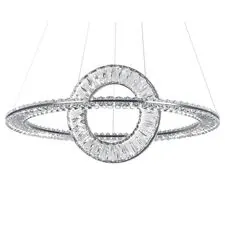 Newport S8240_035CH Вертикальная композиция из двух плоских колец хром №47