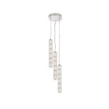Newport S8240_094CH Горизонтальная композиция из трех подвесных светильников хром №94