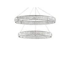 Newport S8240_032CH Вертикальная композиция из двух колец хром №14