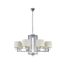 Newport 35408+1/C chrome без абажуров; М0069058 ЛЮСТРА chrome без абажуров