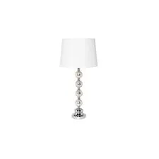 Garda Decor 22-86642 Лампа настольная плафон белый Д24 В60(2)