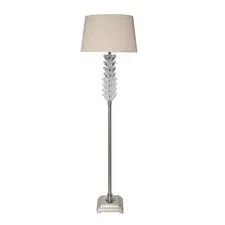 Garda Decor 22-87508FL Торшер плафон бежевый d45,5*165см