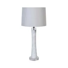 Garda Decor 22-88690 Лампа настольная плафон белый d.35*76см
