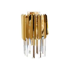 Garda Decor 62GDM-81006  Бра VIittoria S золото 20*34см