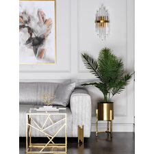 Garda Decor 62GDM-903 Бра VERONA золото 22*50см