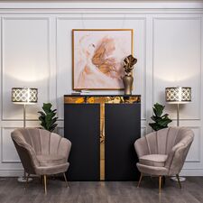 Garda Decor 22-88761 Торшер плафон ажурный d.35*157см