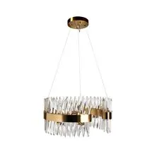 Garda Decor 92EL-YG18739G-14P Люстра Cloud латунь D.60*H.27см