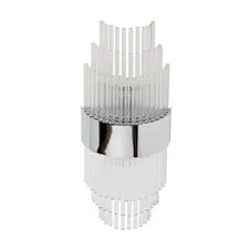 Garda Decor 92EL-YG59021S-2W Бра хром, стекло прозр. 20*10*h.50см