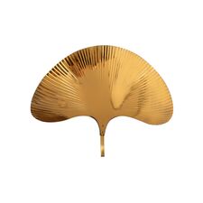 Garda Decor K2KM1125W-1 Бра металлич. "Гинкго" латунь L55*H42*W15см