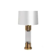Garda Decor 22-89110 Лампа настольная плафон белый Н.77,5см