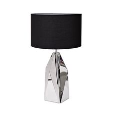 Garda Decor K2KM1253TS Лампа настольная d45*h72см плафон черный