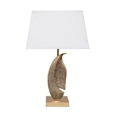 Garda Decor 94PR-22844 Лампа настольная "Tropica" плафон кремовый h.41см