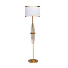 Garda Decor K2CPF-07249 Торшер со стеклянным декором 45*h165см