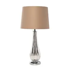 Garda Decor 22-89206 Лампа настольная плафон бежевый h75см