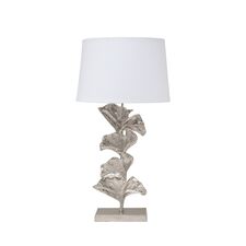Garda Decor 71PN-80267 Лампа настольная "Gingko leaves" плафон кремовый h.80см