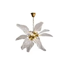 Garda Decor 86-70217 Люстра d.70 h.50см, металл цвет золото