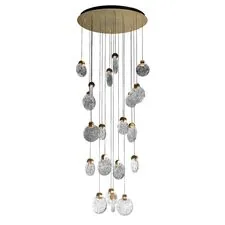 Garda Decor 162FL-61502 Светильник подвесной "Rondo" металл золото d70см