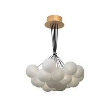Garda Decor 162FL-61919 Светильник подвесной "Globo" d.70см, металл цвет золото