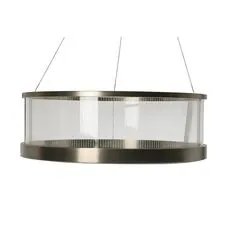 Garda Decor 91GH-97077 Люстра подвесная шампань/акрил d76*h25см