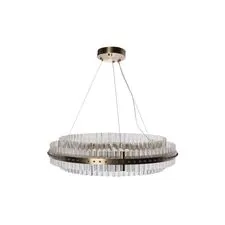 Garda Decor 91GH-30868 Люстра подвесная "Galaxy" стекло прозрач. d85*h150см