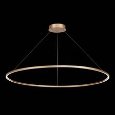 ST LUCE ST605.203.57 Cветильник подвесной SMART Золотистый/Белый LED 1*57W 2800-6500K