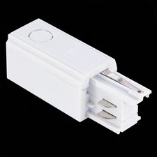 ST LUCE ST030.509.10R Правый Токоподвод для трехфазного шинопровода Белый