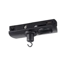 NOVOTECH 359135 KONST NT23 101 черный Адаптер/держатель для однофазного трехжильного трека без токопровода для арт. 359128-359133 IP20 RAMO