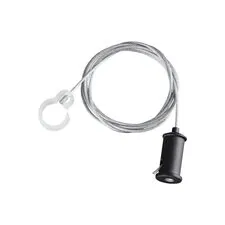 NOVOTECH 359136 KONST NT23 191 черный Подвесной комплект с 2-х метровым тросом IP20 RAMO
