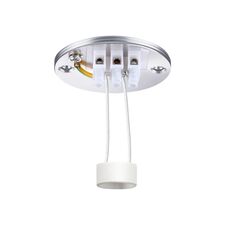NOVOTECH 370689 KONST NT19 172 серебро Накладной светильник без плафона (плафоны арт. 370694-370711) IP20 GU10 UNITE