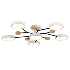 EVOLUCE SLE6006-502-06 Светильник потолочный Белый/Белый LED 6*12W 3000K/4500K/6000K