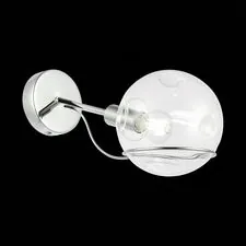 EVOLUCE SLE102501-01 Светильник настенный Хром/Прозрачный E14 1*40W