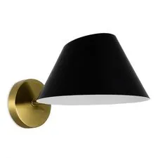 EVOLUCE SLE1253-301-01 Светильник настенный Латунь/Черный,Белый E14 1*60W
